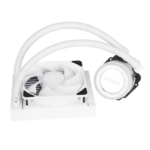 Sama Argb Coloful 120mm Radiator Biały Pc Cpu Water Cooler