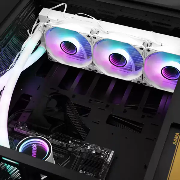 Zestaw chłodzący Sama Cpu Cooling Water System Aio Zestaw chłodzący Liquid Display Cpu do obudowy komputera do gier