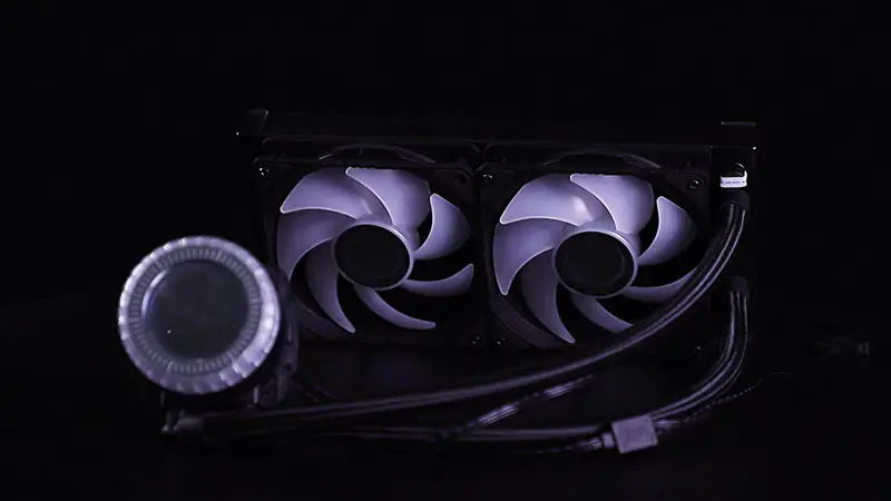 Sama Custom Black 240mm Radiator Pc Cpu Water Cooler