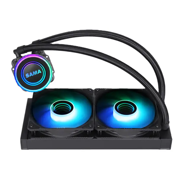 Sama Konfigurowalny zestaw chłodzenia cieczą Amd 240mm Aio Cpu z lustrzaną konstrukcją Infinity