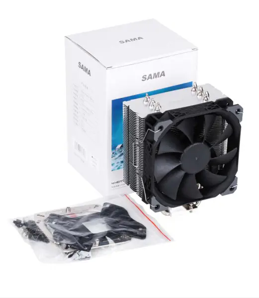 Sama Customization 6 Heatpipes Cpu Air Cooler Radiator Cpu Fan Cooler
