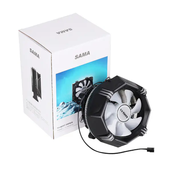 Sama 12v RGB Cpu Air Cooler do obudowy komputera