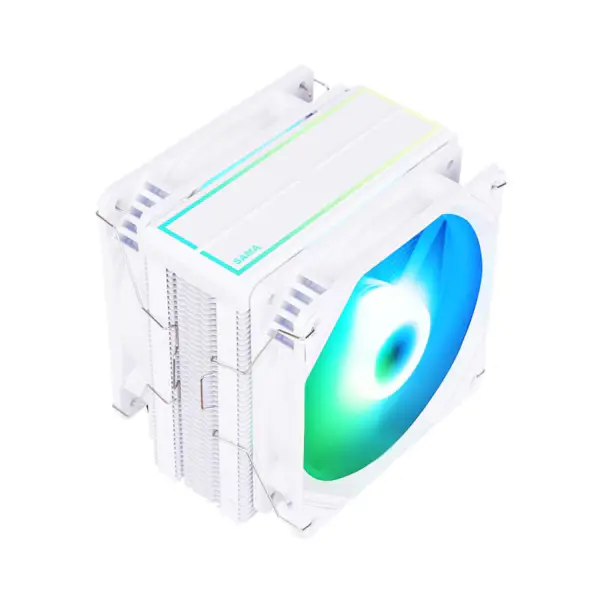 Sama 12cm Universal Amd Intel Platform Cooler Chłodzenie procesora Miedź Pc Cpu Chłodzenie powietrzem Radiator Cpu Fan Cooler