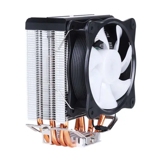 Sama 9cm Universal Amd Intel Platform Cooler Chłodzenie procesora Miedź Pc Cpu Chłodzenie powietrzem Radiator Cpu Fan Cooler