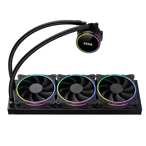 Zestaw chłodzenia wodnego Sama Pc Gpu Cooler Black Liquid System Cpu Cooler 1700 For Cpus
