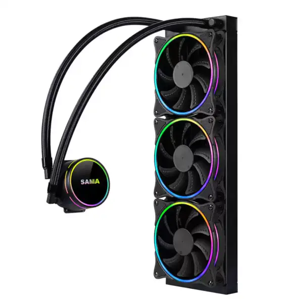 Zestaw chłodzenia wodnego Sama Pc Gpu Cooler Black Liquid System Cpu Cooler 1700 For Cpus