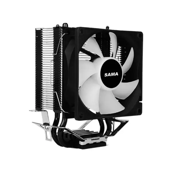 Sama 2 Heatpipes Cpu Air Cooler Chłodzenie procesora do obudowy komputera
