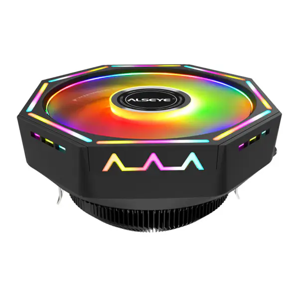 Alseye 120mm Heatsink Rgb Cooling Fan Cpu Cooler 775/115x/1200