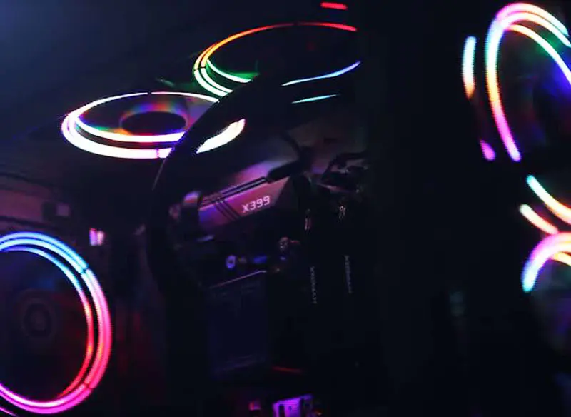 Wentylator Alseye 120mm RGB do komputera do gier