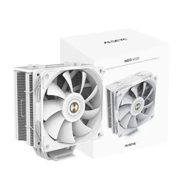 Alseye 12v 120mm Led Rgb Heatsink Cooler Pc Fan For 1700 And Am5