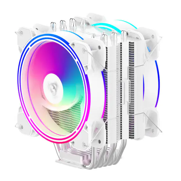 Alseye 6pipes 120mm Heatsink Dual Fan Argb Cpu Fan Cooler