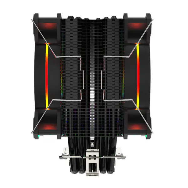 Amazon Najlepiej sprzedający się Tdp 180w Gaming Case Cpu Cooler 120mm Pwm Case Fan Heat Pipes Universal Platform Pc Air Cooler