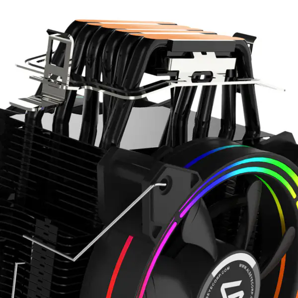 Amazon Najlepiej sprzedający się Tdp 180w Gaming Case Cpu Cooler 120mm Pwm Case Fan Heat Pipes Universal Platform Pc Air Cooler