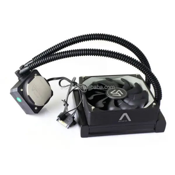 Chłodnica cieczy Watermax120 Cpu z wysokowydajnym chłodzeniem cieczą Komputerowy wentylator chłodzący wodą12cm Pwm 4pin Aluminiowy radiator