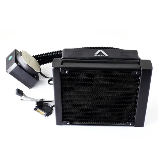Chłodnica cieczy Watermax120 Cpu z wysokowydajnym chłodzeniem cieczą Komputerowy wentylator chłodzący wodą12cm Pwm 4pin Aluminiowy radiator