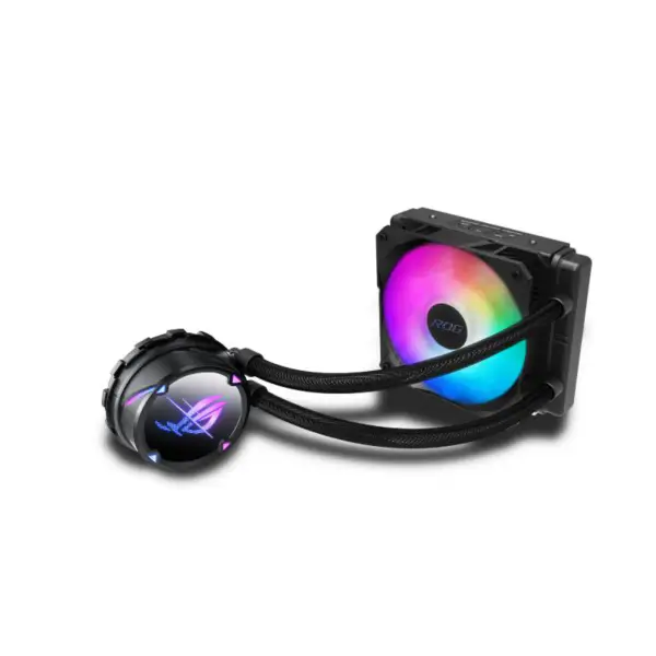 AsUs Rog Strix Lc Ii 120 Argb Zintegrowany Radiator Chłodzenia Wodnego Procesora Asetek