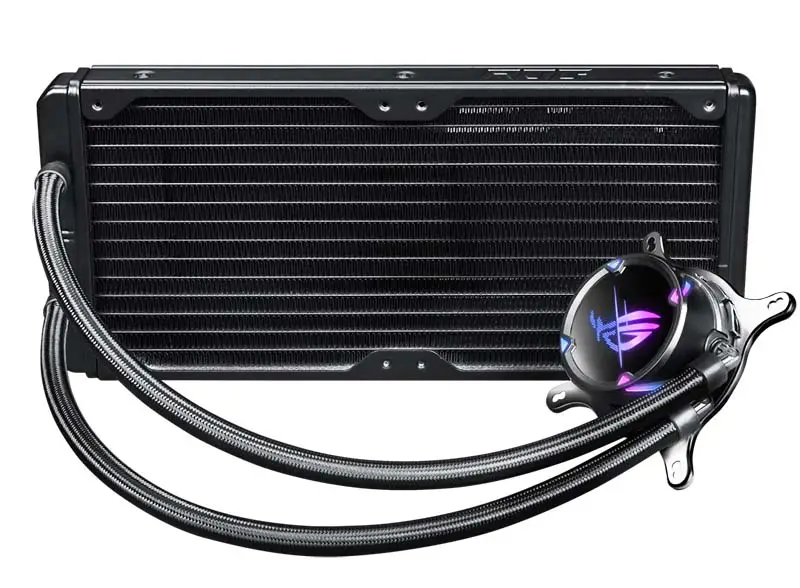 AsUs Rog Strix Lc Ii 280 Argb Aio 2fans Zintegrowany Chłodnica Wodna Wentylator Chłodzący Procesor Asetek