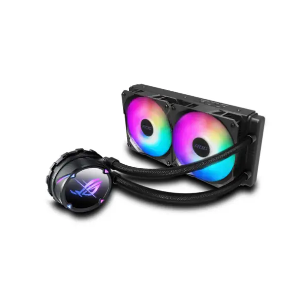 AsUs Rog Ryujin Ii 240 Argb 2fans Zintegrowane chłodzenie wodne Chłodnica 12. generacji Chłodzenie procesora Asetek