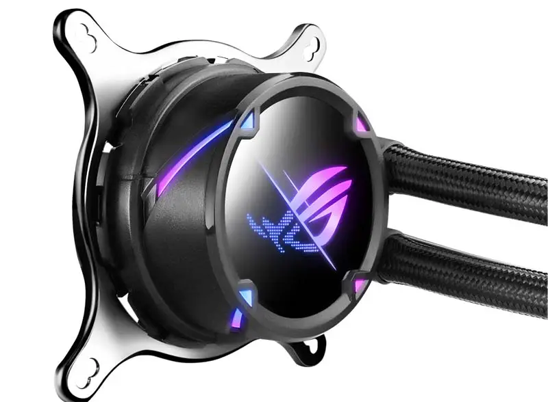 AsUs Rog Strix Lc Ii 240 2fans Zintegrowany wentylator chłodzony wodą Asetek 7th Pwm Dc Cpu Cooling Fan