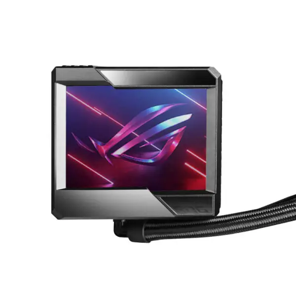 AsUs Rog Ryujin Ii 240 2fans Zintegrowany radiator chłodzenia wodnego 12. generacji Asetek 7. generacji 3,5-calowe chłodzenie procesora LCD
