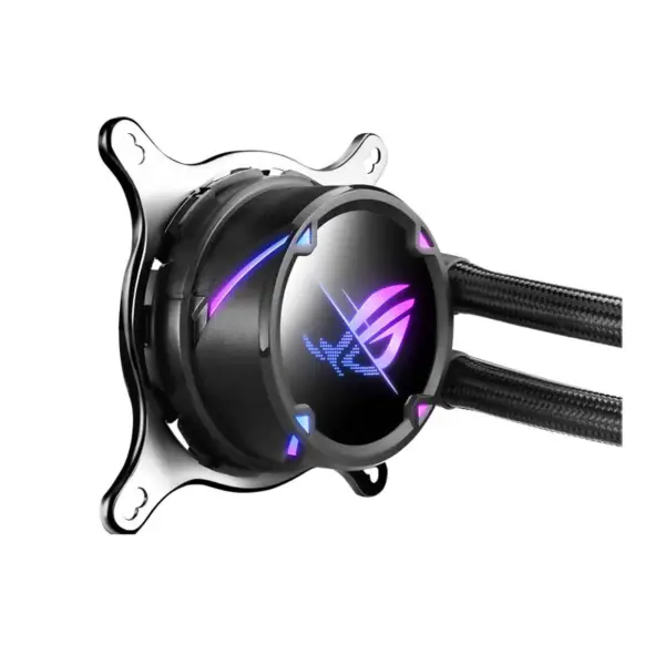 AsUs Rog Strix Lc Ii 360 Argb 3fans Zintegrowany Chłodnica Chłodzona Wodą 12 Generacja Cpu Asetek 7th Pwm Dc Chłodzenie Cpu Wentylator Argb