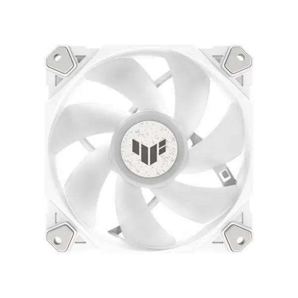 AsUs Tuf Gaming White Heroic Light Tf120 Wentylator obudowy 3 szt. wentylator Argb z kontrolerem efektów świetlnych Tuf Gaming Tf120 Argb 3w1