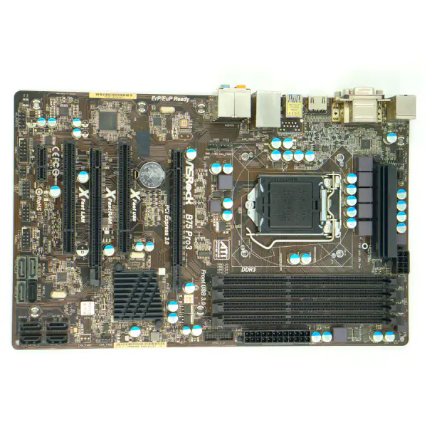 Płyta główna Asrock B75 PRO3 w pełni półprzewodnikowa LGA1155