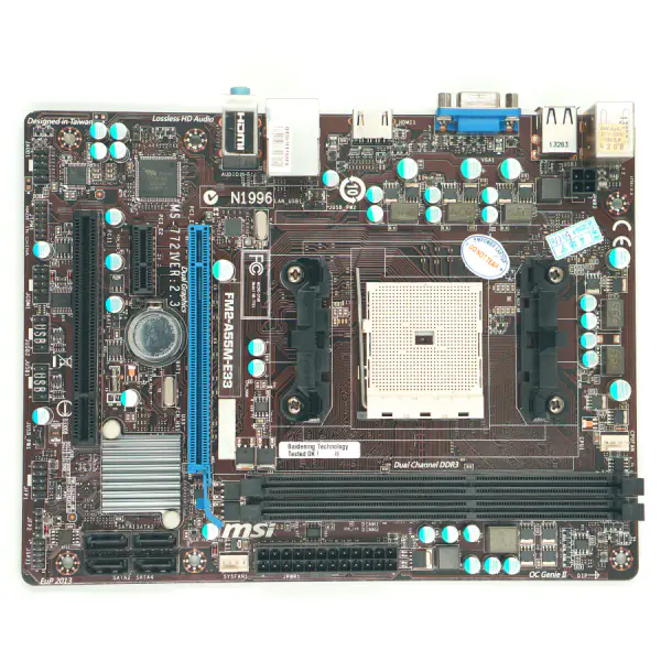 Płyta główna MSI FM2-A55M-E33 FM2 Solid-State Integrated