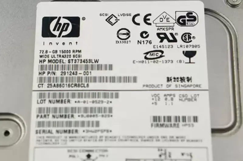 Stacja robocza 73GB 15K U320 68pin SCSI ST373453LW ST373454LW ST373455LW dobrze przetestowana działająca przemysłowa płyta główna