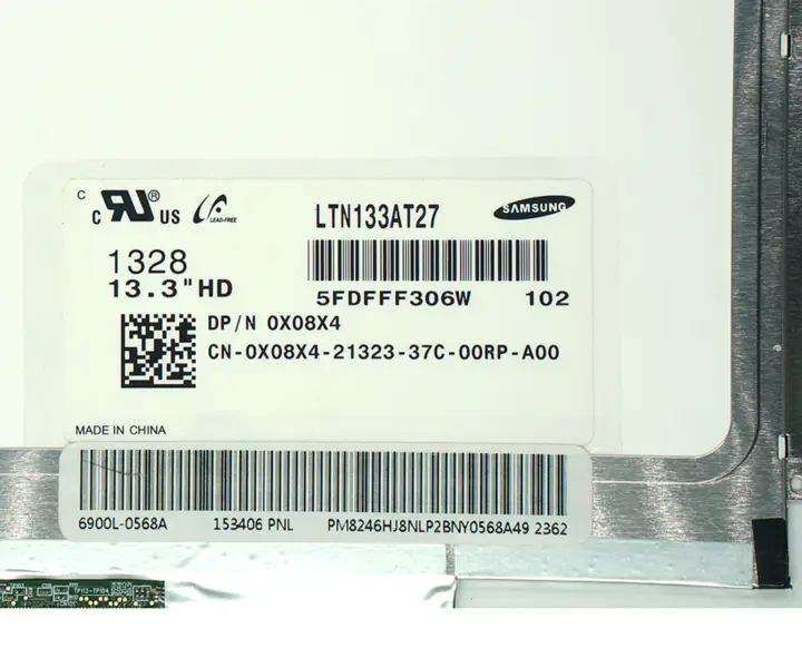 13,3-calowy ekran LCD do Dell Latitude E6320 E6330 LTN133AT27 LP133WH2 TLA2 LTN133AT16 Ekran LED LCD WXGA HD